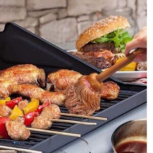 KPJQ 3 Pk 12" Sauce Grill Basting Mops for Roast Barbeque Cooking nwt sealed